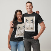Schattig spookkoppel t-shirt (Unisex)