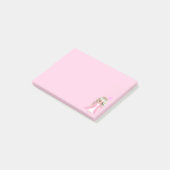 Schattig sprookje op roze Post-it-notities Post-it® Notes (Schuin)