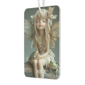 Schattig Sprookjesbeeldje  Wings Green Frogs Luchtverfrisser (Links)