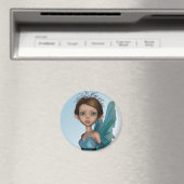 Schattig sprookjeselfje magneet (Insitu (Vaatwasser))