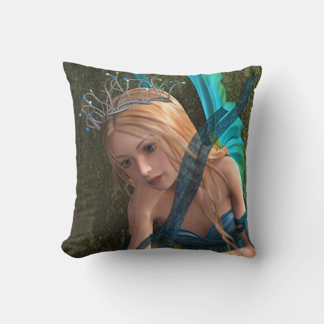Schattig sprookjesfiguur kussen (Voorkant)