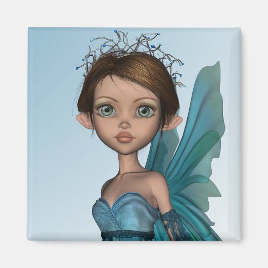 Schattig sprookjesfiguur magneet (Voorkant)