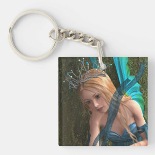 Schattig sprookjesfiguur sleutelhanger