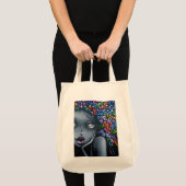Schattig Sprookjesgraffiti Tote Bag (Voorkant (product))