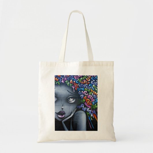 Schattig Sprookjesgraffiti Tote Bag (Voorkant)