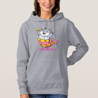 Schattig Steenbok Geit Zeemeermin Dierenriem Karak Hoodie