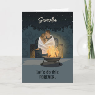 Schattig Stel Aangepaste Valentijnkaart Kaart
