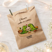Schattig stel koffie drinkend bedankzakje (Geknipt)