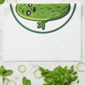 Schattig Steltenkoppel Grappige Kawaii Stelten  Theedoek (Gevouwen)