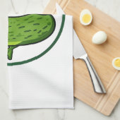 Schattig Steltenkoppel Grappige Kawaii Stelten  Theedoek (Quarter Fold)