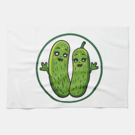 Schattig Steltenkoppel Grappige Kawaii Stelten  Theedoek