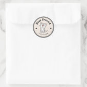 SCHATTIG! Stickers - Beste Vriendenbont ooit - Kat (Tas)