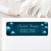 Schattig Stijlvol, kerstballen, feestdag Etiket (Insitu)