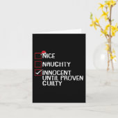 Schattig Stout Onschuldig Totdat Het Tegendeel Bew Kaart (Gele Bloem)