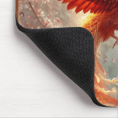 Schattig Stralende Phoenix Kersenbloesem Muismat (Hoek)