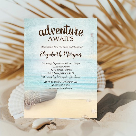 Schattig strand, boot, vuursteentje Pensioentspart Kaart