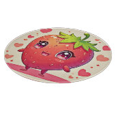 Schattig Strawberry Love Design Snijplank (Hoek)