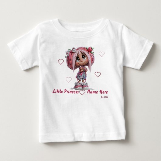 Schattig Strawberry Meisje (Voorkant)