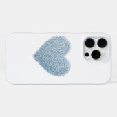 Schattig Strooihartje | Baby Strooi iPhone Hoesje (Achterkant horizontaal)