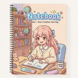 Schattig studiegemeente notitieboek