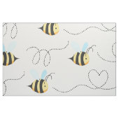Schattig stuntel het Patroon van de Bij Stof (Fat Quarter)