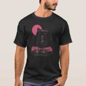 Schattig sushi eten kat dier japan voedsel huisdie t-shirt (Voorkant)