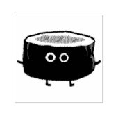 Schattig sushi karakter | Kawaii Sushi Roll Zelfinktende Stempel (Design)