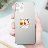 Schattig Sushi Sticker (Telefoon)