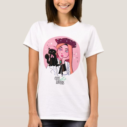 schattig t-shirt (Voorkant)