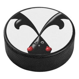 Schattig Taai Konijn Boks Konijn Hockey Puck
