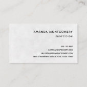 Schattig Tabby kitten kijken verrast Visitekaartje (Achterkant)