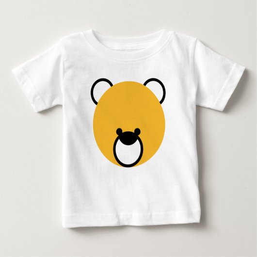 "Schattig Taddy Beer Baby T-shirt (Voorkant)