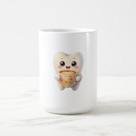 Schattig Tandheelkundig Koffieliefhebber Kawaii Ka Koffiemok
