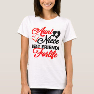schattig tante nicht BFF woord art T-shirt