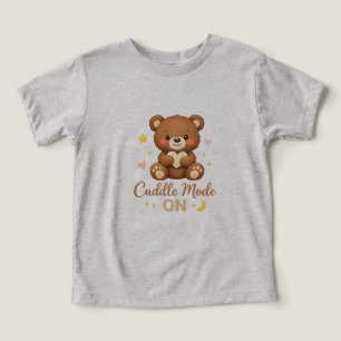 Schattig Teddyshirt – Knuffelmodus Baby T-shirt