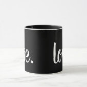 schattig teken LOVE. script | Mok (Midden)