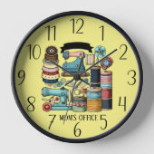 schattig tekst toevoegen Mom's kantoor naaikamer (Voorkant)