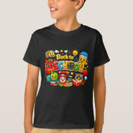 Schattig terug naar school kids T-shirt | Happy Sc