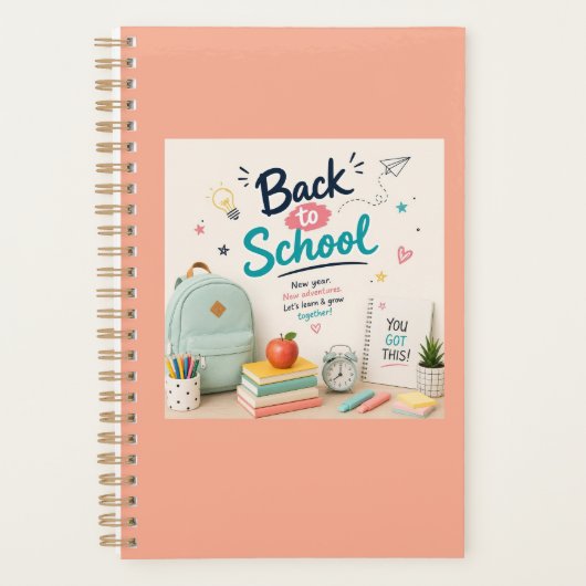 SCHATTIG TERUG NAAR SCHOOL PLANNER (Voorkant)