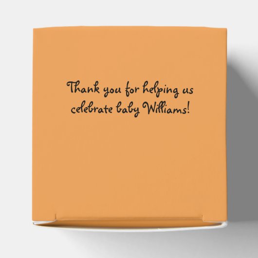 Schattig Tiger Wall Decal Bedankdoosjes (Bovenkant)