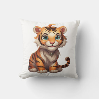 Schattig Tiger Wall Decal Kussen