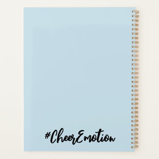 Schattig tijdschrift planner (Achterkant)