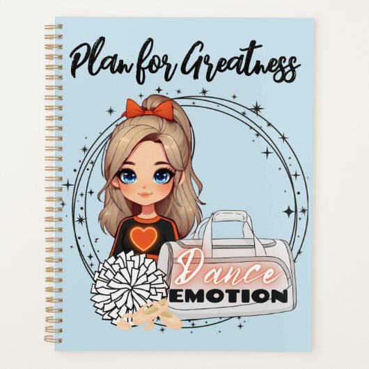 Schattig tijdschrift planner (Voorkant)