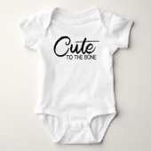 Schattig tot op het Bot Romper (Voorkant)