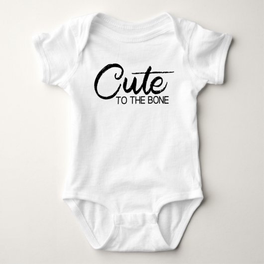 Schattig tot op het Bot Romper (Voorkant)