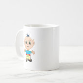 Schattig toverelfje koffiemok (Voorkant links)