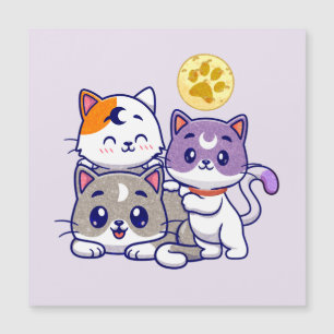 Schattig trio: drie Schattigee katten