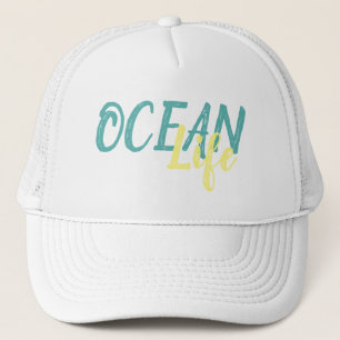 schattig tropisch OCEAN LIFE Trucker Pet