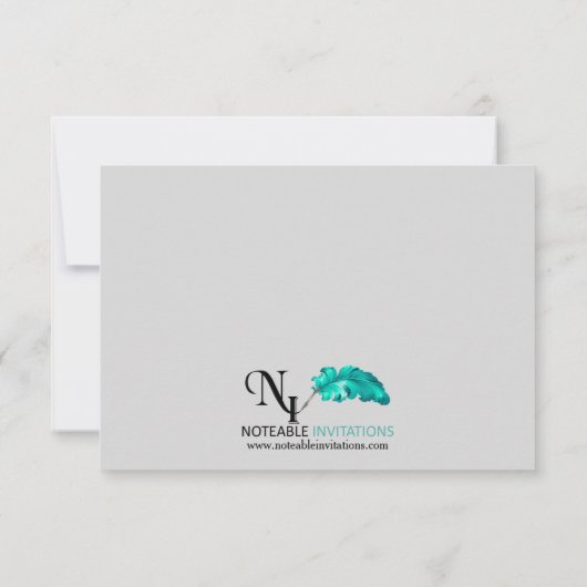 Schattig Twee Grooms Kussen Gay Bruiloft Save the  Save The Date (Achterkant)