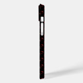 Schattig ufo gezicht monster Case-Mate iPhone case (Achterkant / Links)